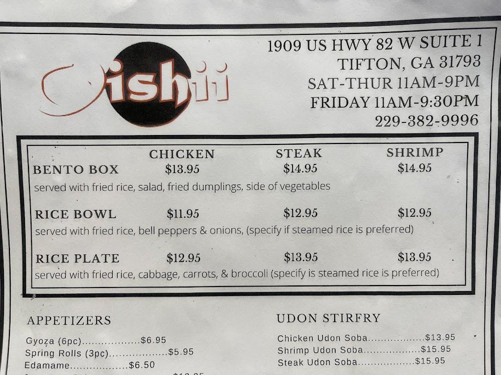 Oishii Japanese Grill & Sushi Gyoza